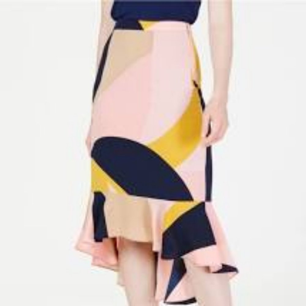 Bar III Lava Lamp Trumpet Skirts Size 6 New